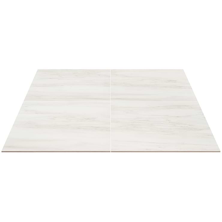 DreamStone Dolomite Snow 24x24 Matte Porcelain Tile