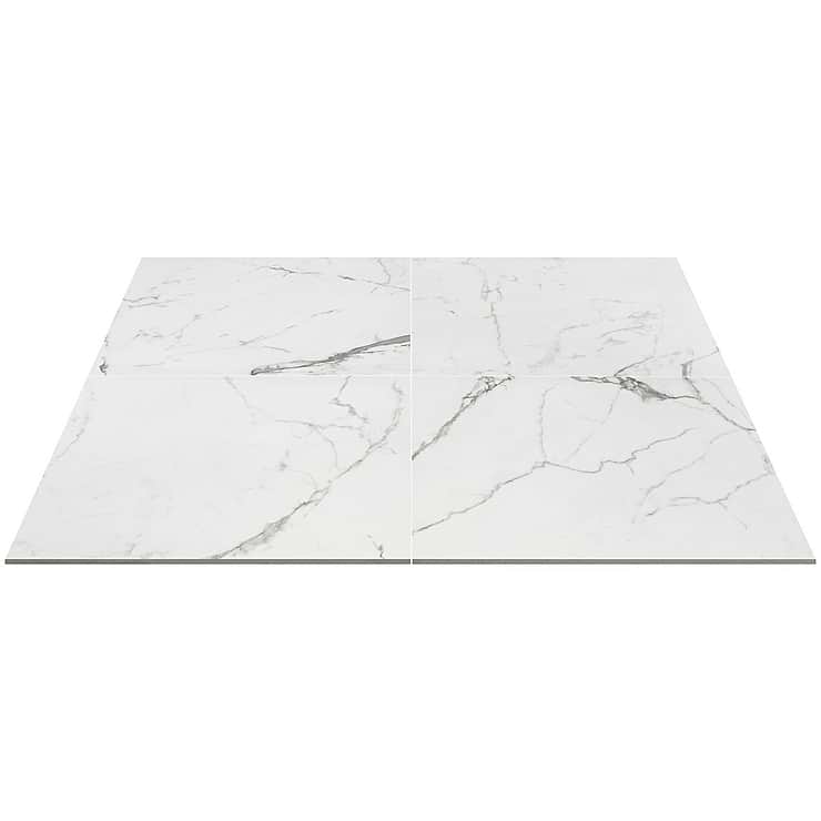 DreamStone Statuario Venato 24x24 Matte Porcelain Tile