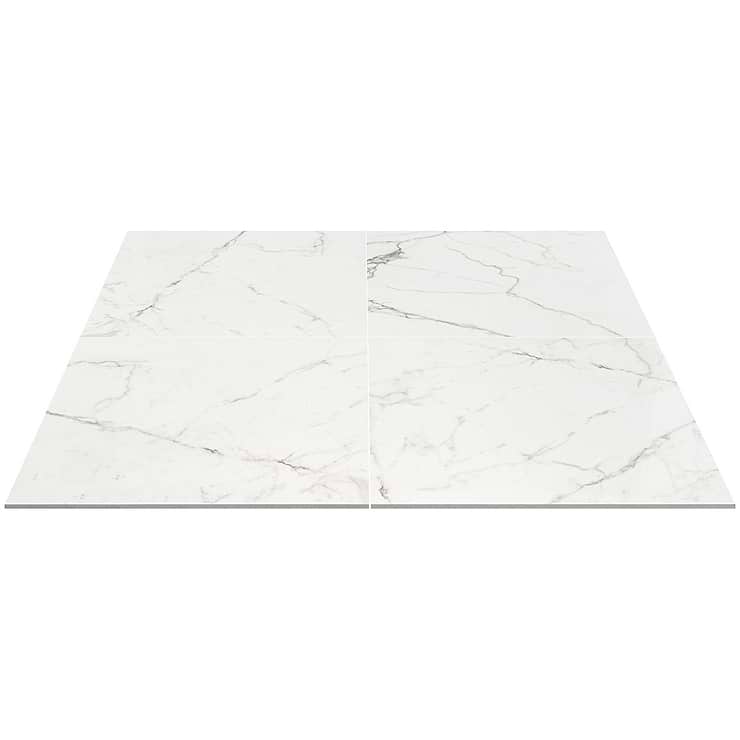 DreamStone Statuario Venato 24x24 Polished Porcelain Tile