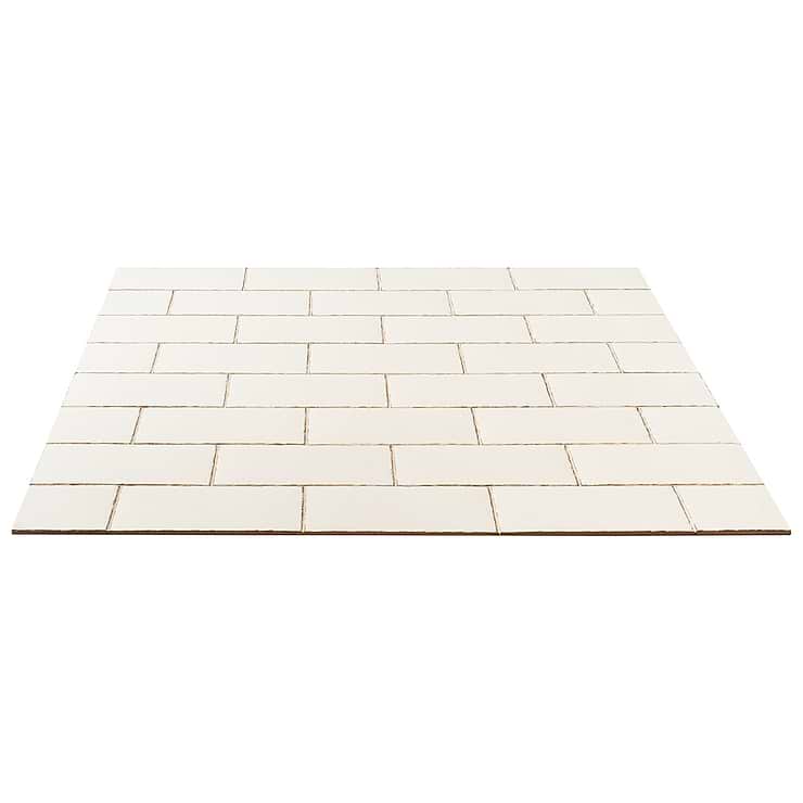 Jamesport White 6"x12" Glazed Porcelain Subway Tile