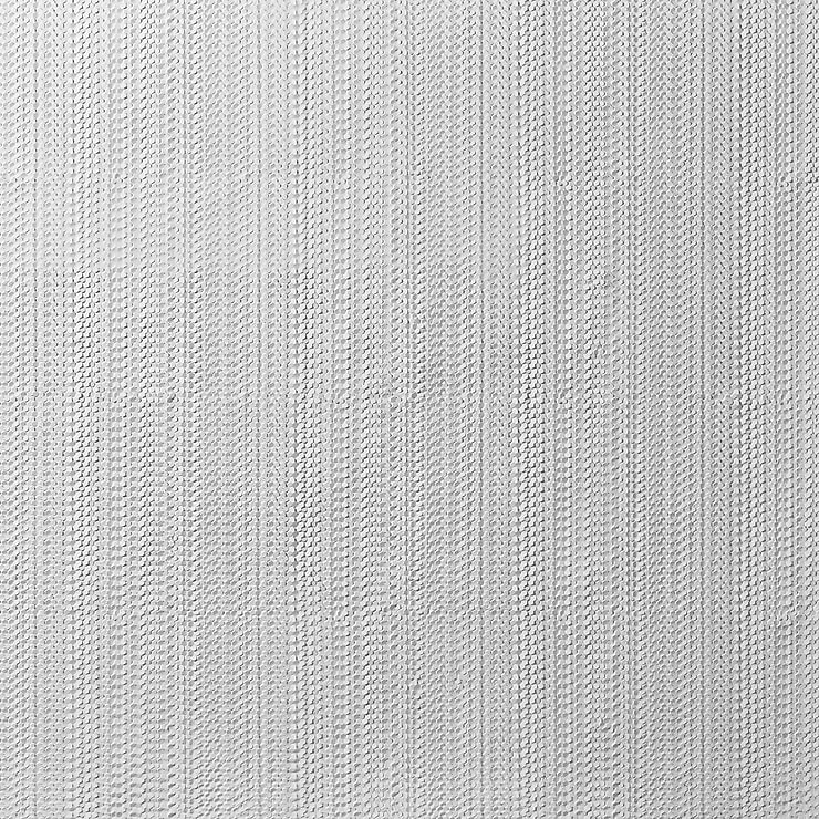 Sound Echo 3D White Resin Mosaic Tile