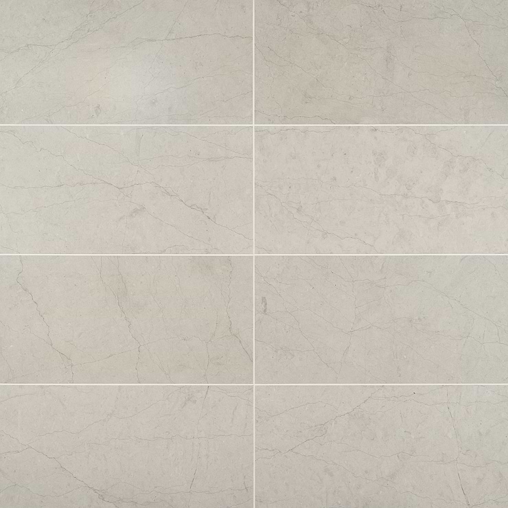 Sample-Gray Thala 12x24 Honed Marble Tile