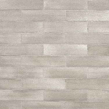 Easton Ridge Ridge Textured Natural White 2x9 Handmade Glazed Clay Brick Subway Tile