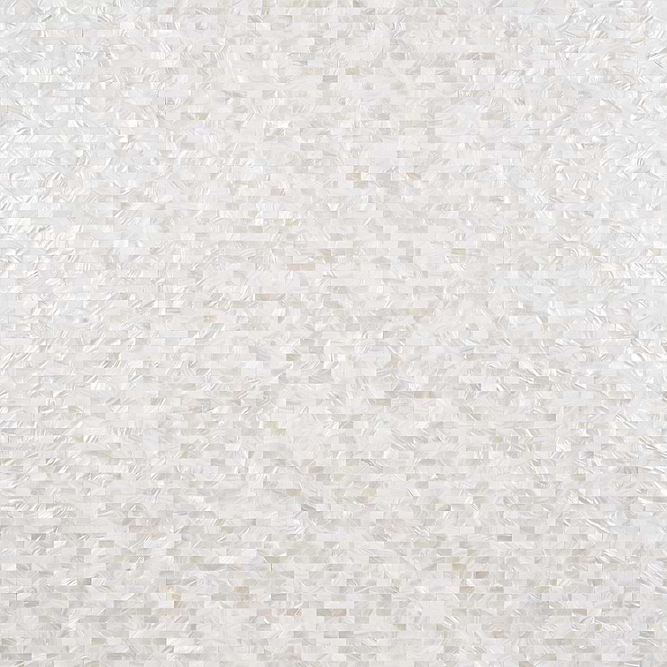 Mother of Pearl LPS Beige Mini Brick Seamless Peel & Stick Self Adhesive Polished Pearl Shell Mosaic Tile