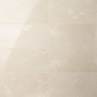 Aero Cream Beige 12x24 Polished Limestone Tile - Sample