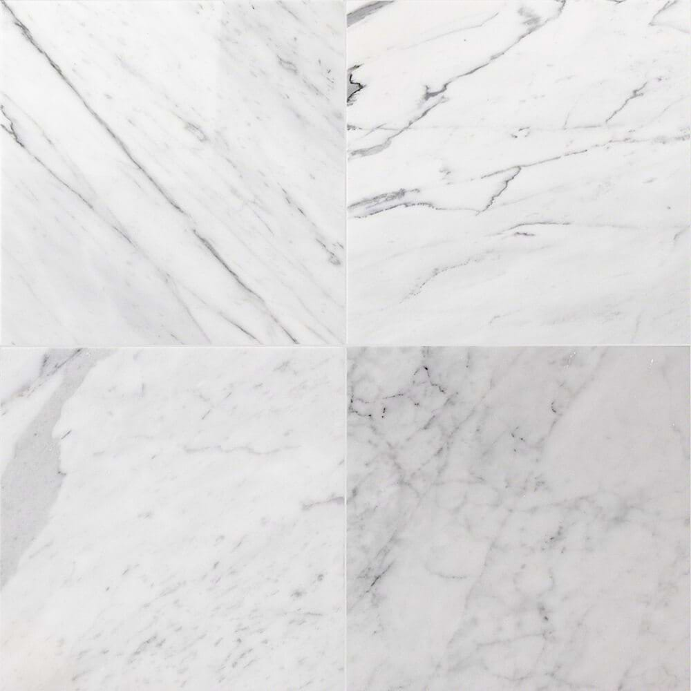 Calacatta Statuario 12x12 Polished Marble | TileBar.com