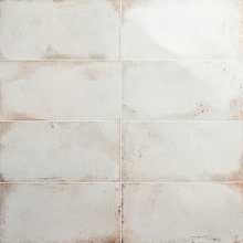 Angela Harris Flatiron White 12x24 Semi-Polished Porcelain Tile