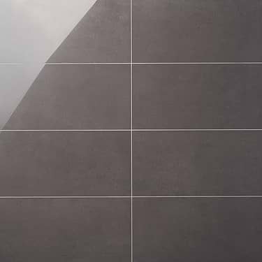 NewTech Antracite Gray 12x24 Polished Double Loaded Porcelain Tile