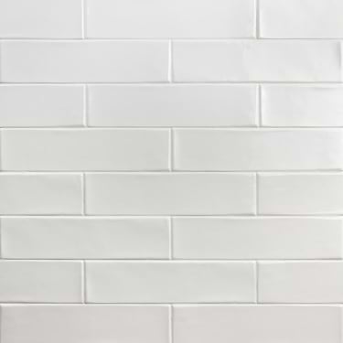 Manchester Bianco White 3x12 Glazed Ceramic Subway Tile