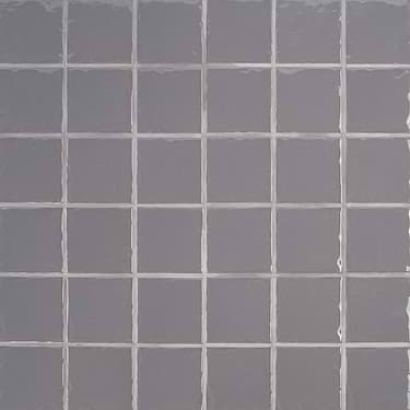 StratoSquare Dark Gray 4x4 Mosaic