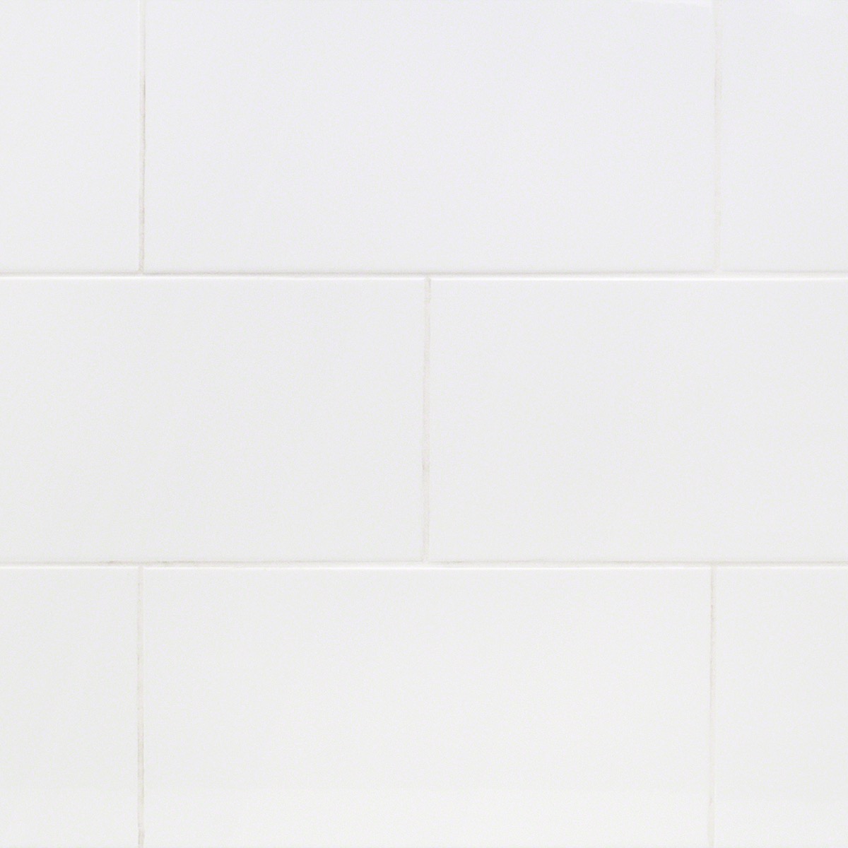 Basic White 8x16 Polished Ceramic Subway Wall Tile