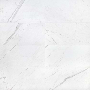 Basic Marble Bianco White 12x24 Matte Porcelain Tile