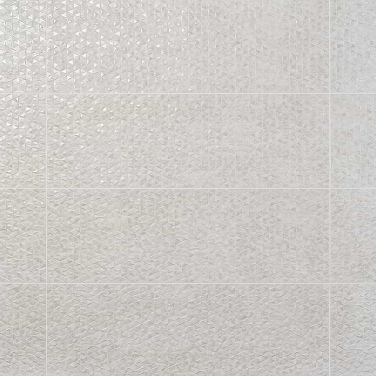 Echoes Blanco 12x36 Satin and Matte Ceramic Tile