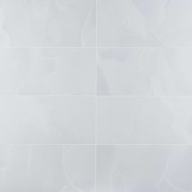 DreamStone Onyx Aztec Azul Polished Porcelain Tile - Sample