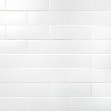 London  White 3x9 Matte Ceramic Subway Wall Tile - Sample