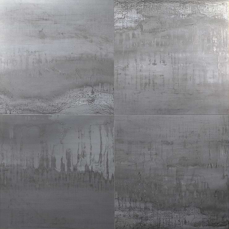 Metallic Look Porcelain Tile for Backsplash