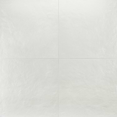 Rethink Plaster White 24x24 Matte Porcelain Tile  - Sample