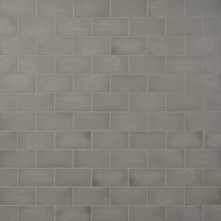 Comb Cemento 4X8 Matte Ceramic Wall Tile