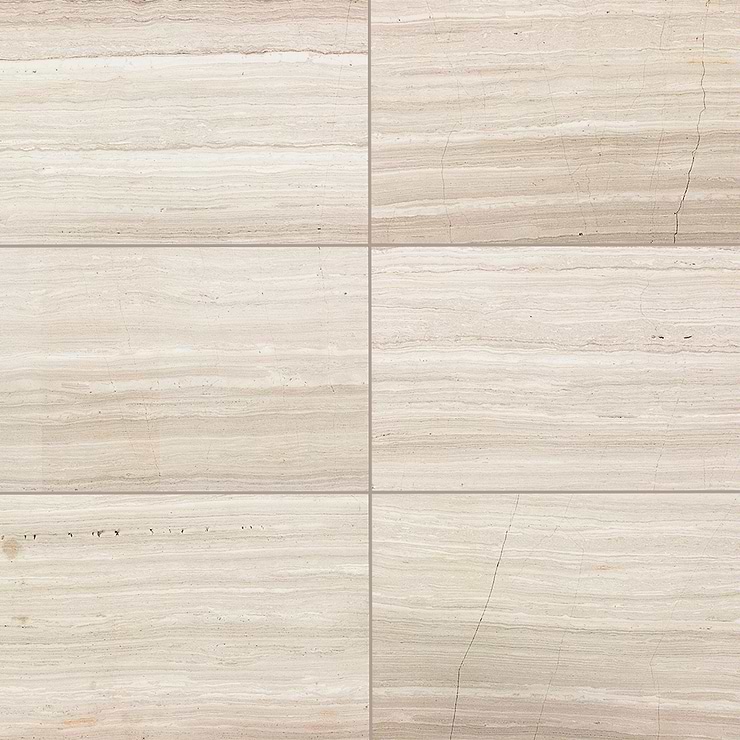 Wooden Beige 12x24 Honed Marble Tile