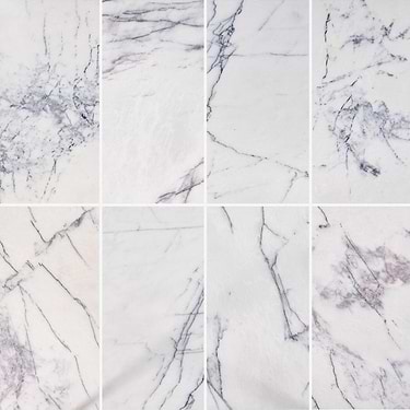 Lilac White 12x24 Honed Marble Tile