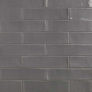 Manchester Charcoal Gray 3x12 Glazed Ceramic Subway Tile