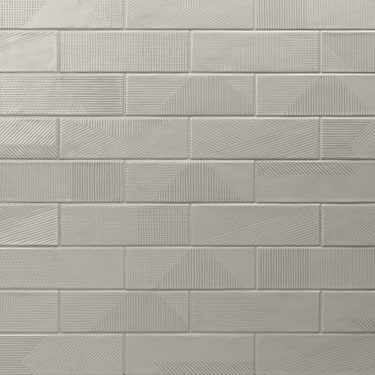 Enigma Light Gray 2x8 Polished Ceramic Tile