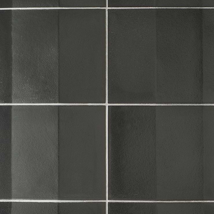 SampleRequiem Platinum 3D 12x24 Polished Glass Wall Tile