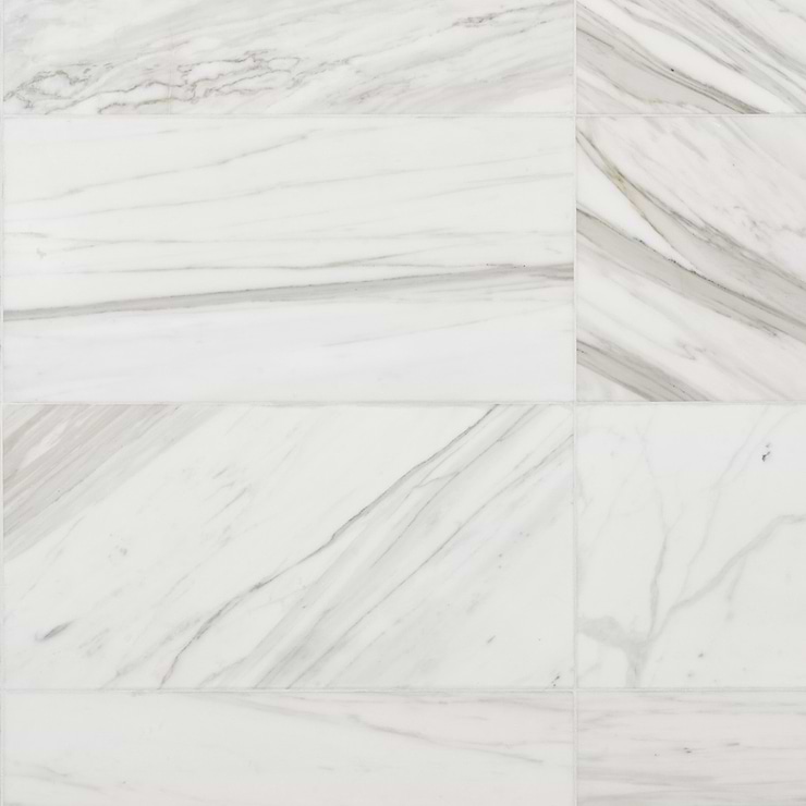 Calacatta Gold 12x24 Honed Marble Tile