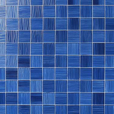Bimini Cobalt Blue 3x3 Polished Glass Mosaic