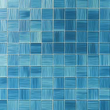 Bimini Marine Blue 3x3 Polished Glass Mosaic