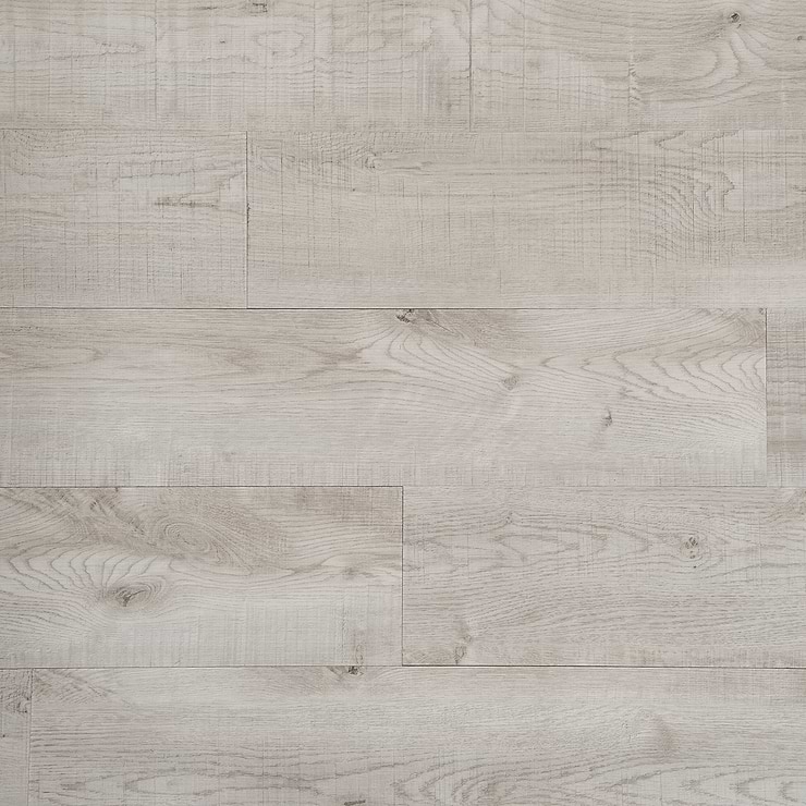 Sample-Hudson Cantal Oak Ash 28mil Wear Layer 6x48 Loose Lay Luxury Vinyl Tile
