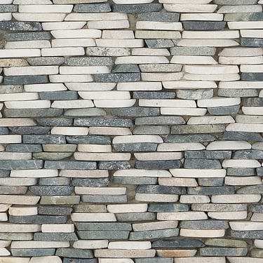 Pebble Tile for Backsplash,Kitchen Wall,Bathroom Wall,Shower Wall,Outdoor Wall