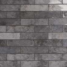 Kalay Antracite Gray 3x12 Glossy Ceramic Tile