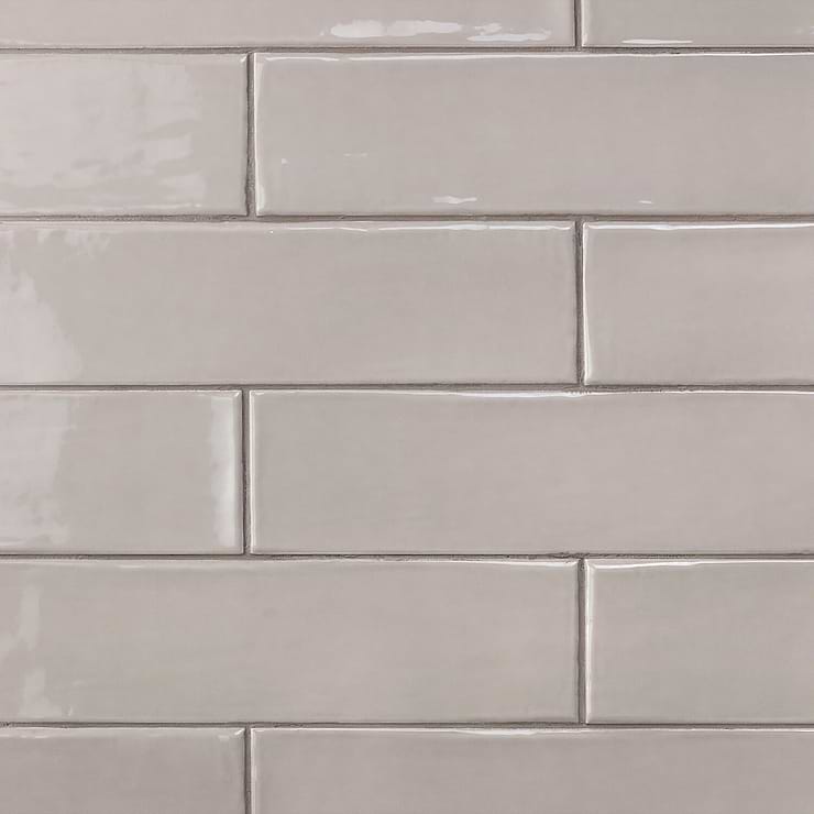 Manchester Taupe 3x12 Polished Ceramic Tile