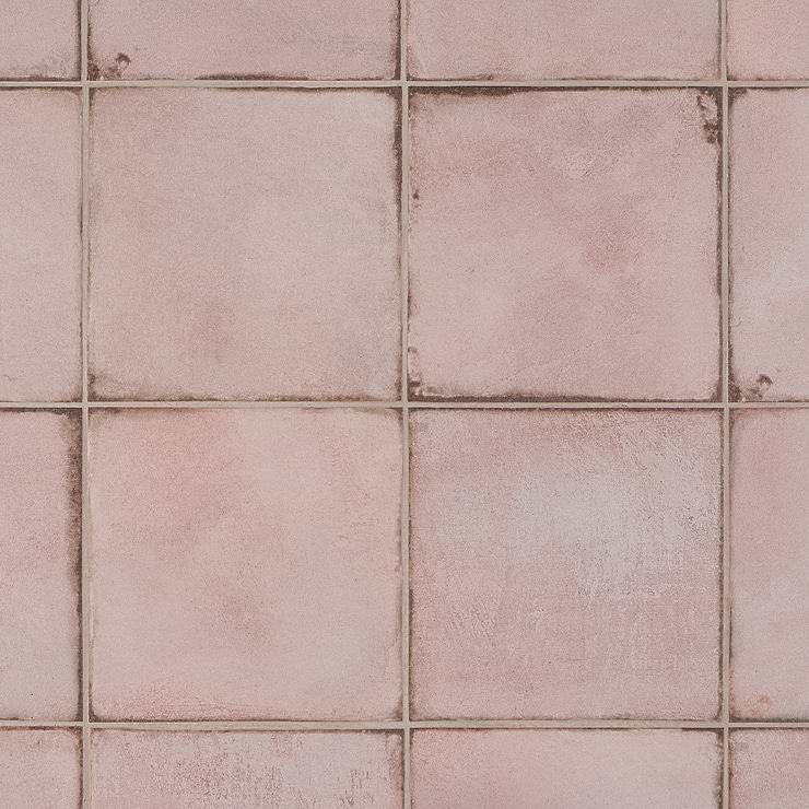 Los Lunas Pink Rose 8x8 Matte Porcelain Tile