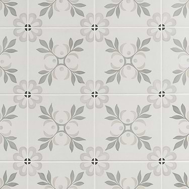 Lapaz Blossom Green 9x9 Matte Porcelain Tile - Sample