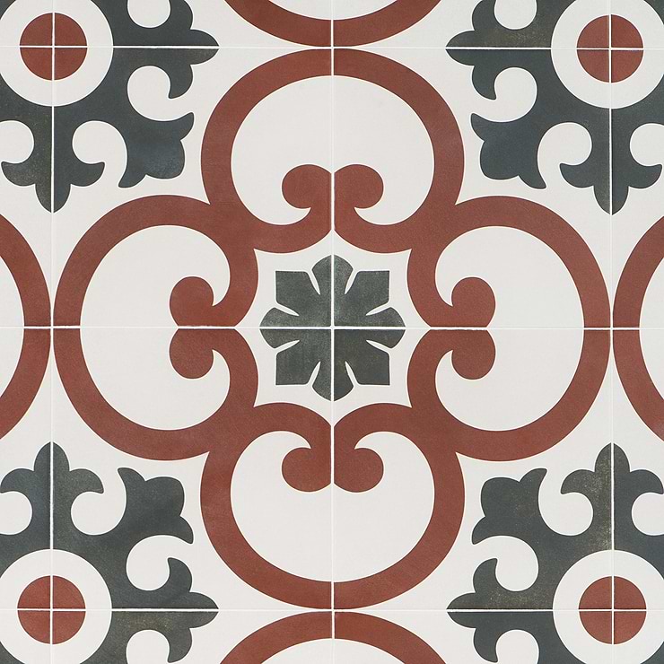 Lapaz Dahlia 9x9 Matte Porcelain Tile