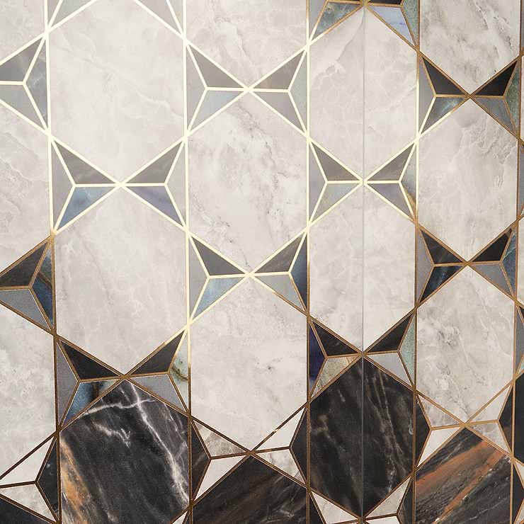 Imagine Stone Decor Domino 24x48 Matte Porcelain Wall Tile