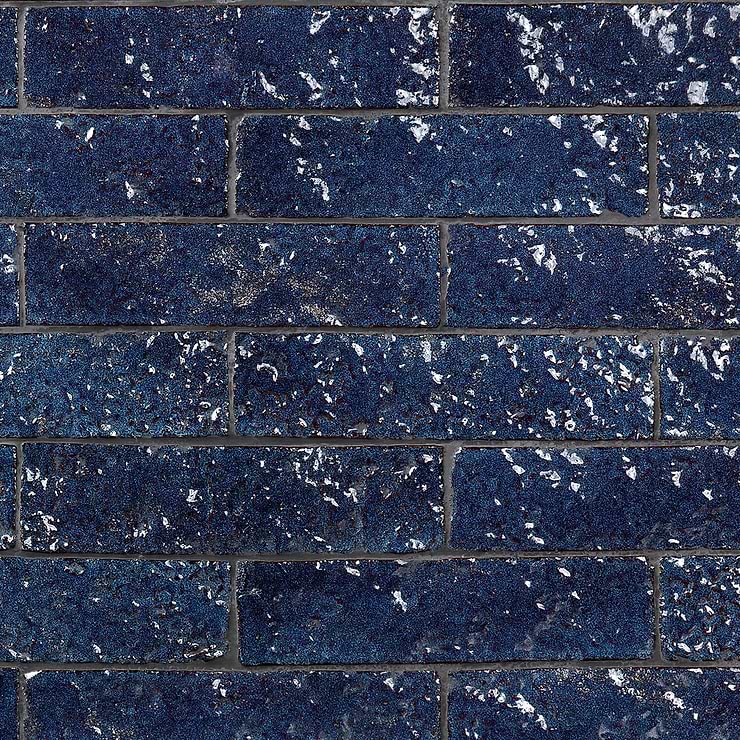 Easton Mesa Dark Denim 2x8 Clay Tile