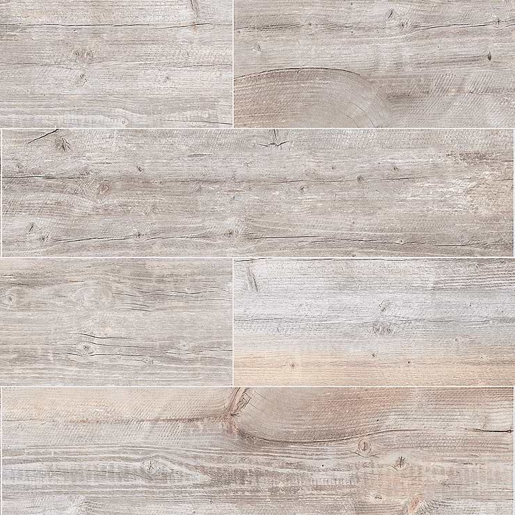 Spruce Plank Rustic Gray 12X48 Textured Wood Look Porcelain 2CM Outdoor Paver