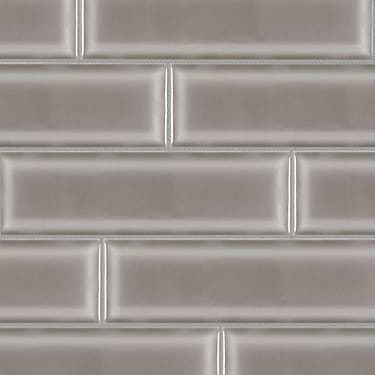 Astoria Light Gray 3x9 Beveled Glazed Ceramic Subway Tile