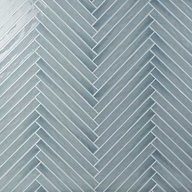 Carolina Sky 2x20 Polished Ceramic Tile - Sample