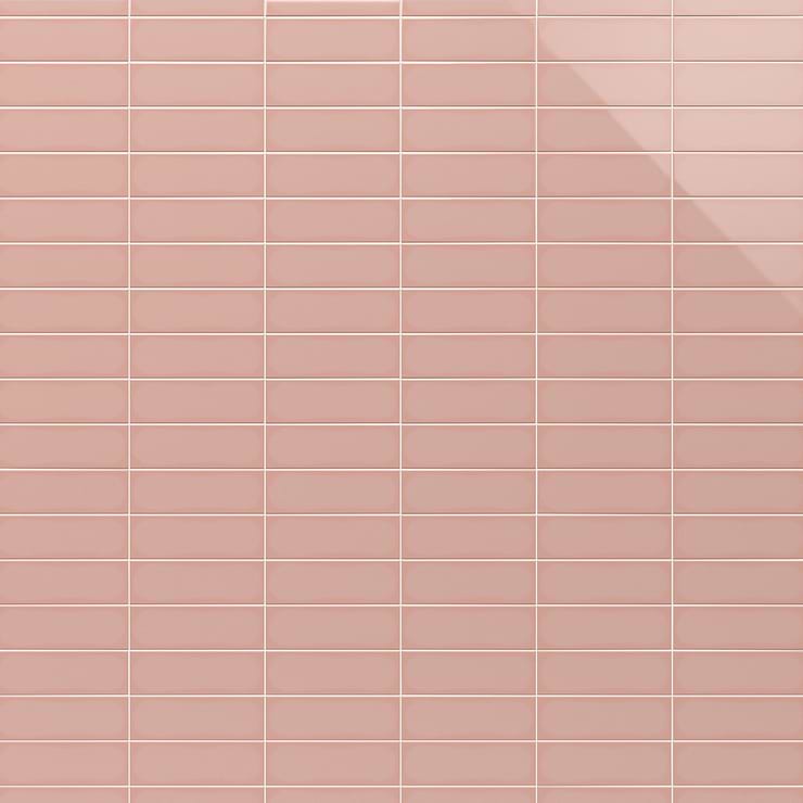 Park Hill Coral Rose 4X12 Polished Porcelain Tile