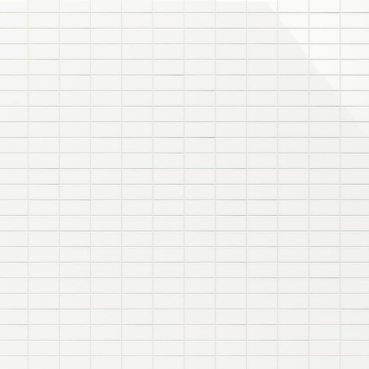 Park Hill White 3x6 Polished Porcelain Tile