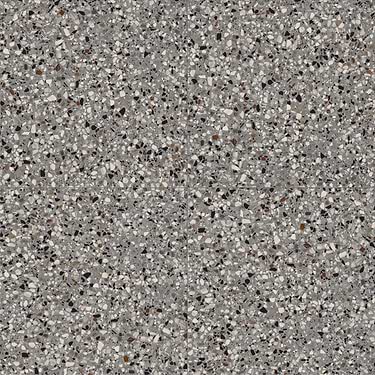 Kobe Flakes Charcoal Gray 24x24 Terrazzo Look Matte Porcelain Tile