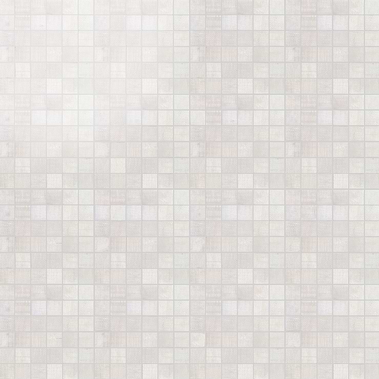 Ristretto Ice White 2x2 Matte Porcelain Mosaic Tile