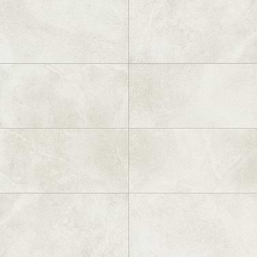 New Rock  Perla White 48x48 Matte Porcelain Tile - Sample