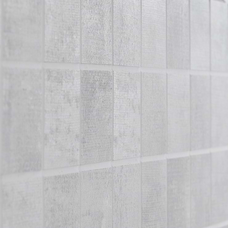 Holland Fog Medium Gray 2x2 Matte Porcelain Mosaic Tile