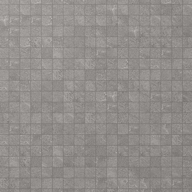 Era Slate Gray 2x2 Limestone Look Matte Porcelain Mosaic Tile