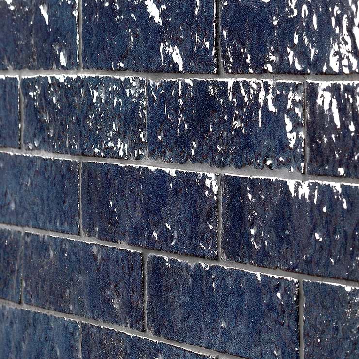 Easton Mesa Dark Denim 2x8 Clay Tile